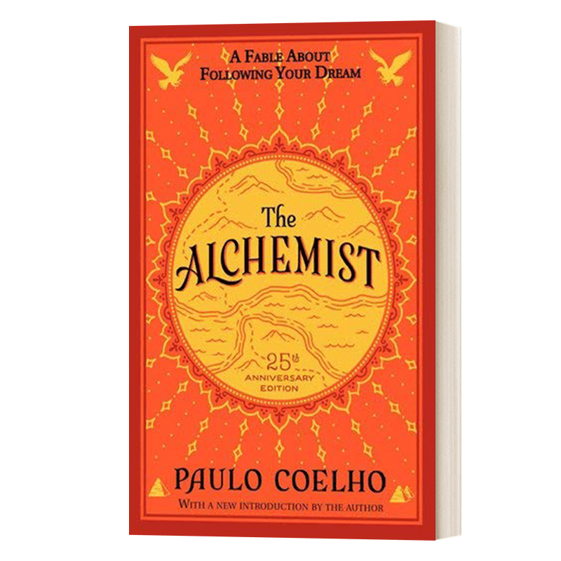 英文原版小说 牧羊少年奇幻之旅 25周年纪念版  The Alchemist 炼金术士 英文版 Paulo Coelho 进口英语原版书籍 - 图1