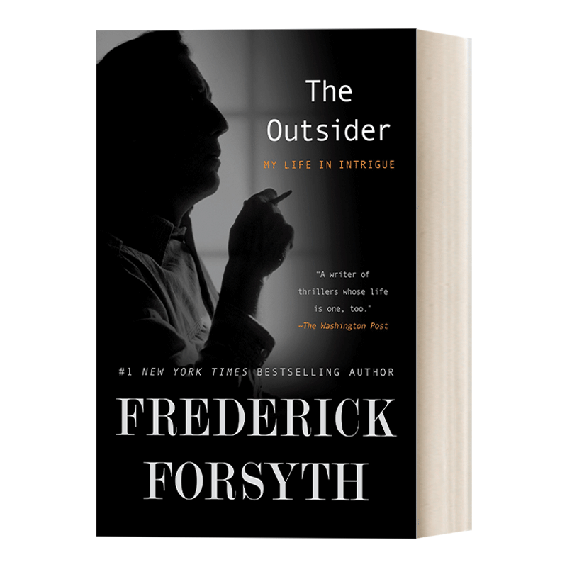 英文原版 The Outsider 局外人：我的神秘生活 惊悚悬疑小说家、Frederick Forsyth自传 - 图0