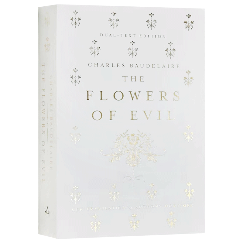 波德莱尔 恶之花 法英双语版 英文原版 The Flowers of Evil Alma Classics 法国诗歌文学 Charles Baudelaire 全正版英语书籍 - 图1