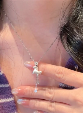 马上有钱项链女招财聚财毛衣链