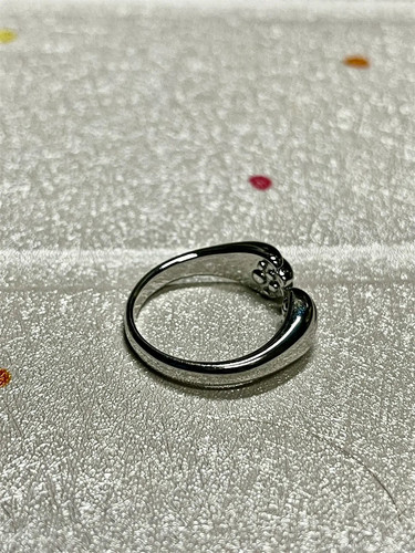 zoozmini通勤猫爪戒指女S925银流浪猫周边踩奶开口留脚印食指戒潮 - 图0