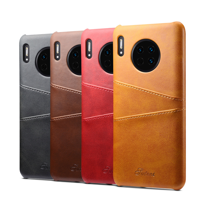 适用于Huawei华为Mate30/pro leather case back cover shell皮套 - 图3