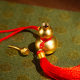 Zhu Bingren Bronze Fu Lu Shou Xi Gourd Car Hanger