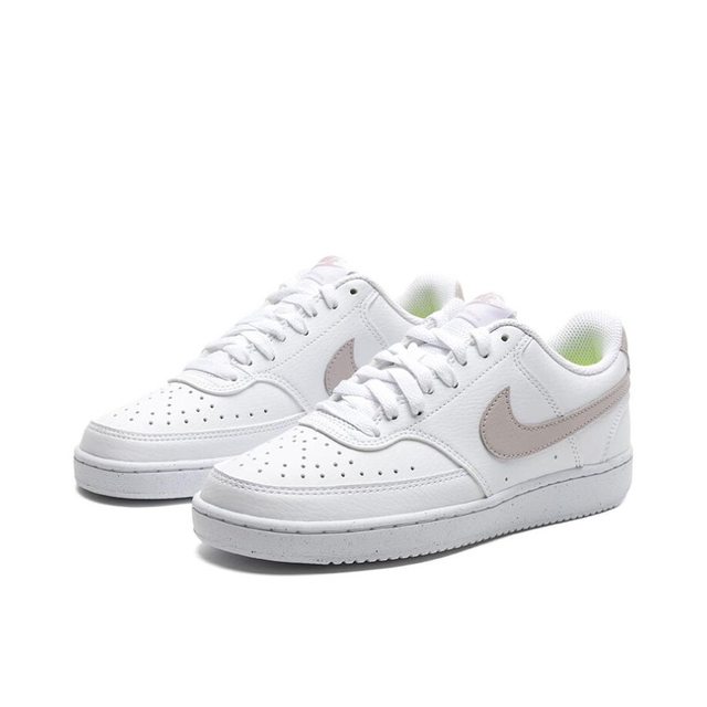 NIKE COURT VISION LOCUPD white light gray purple sneakers DH3158-109