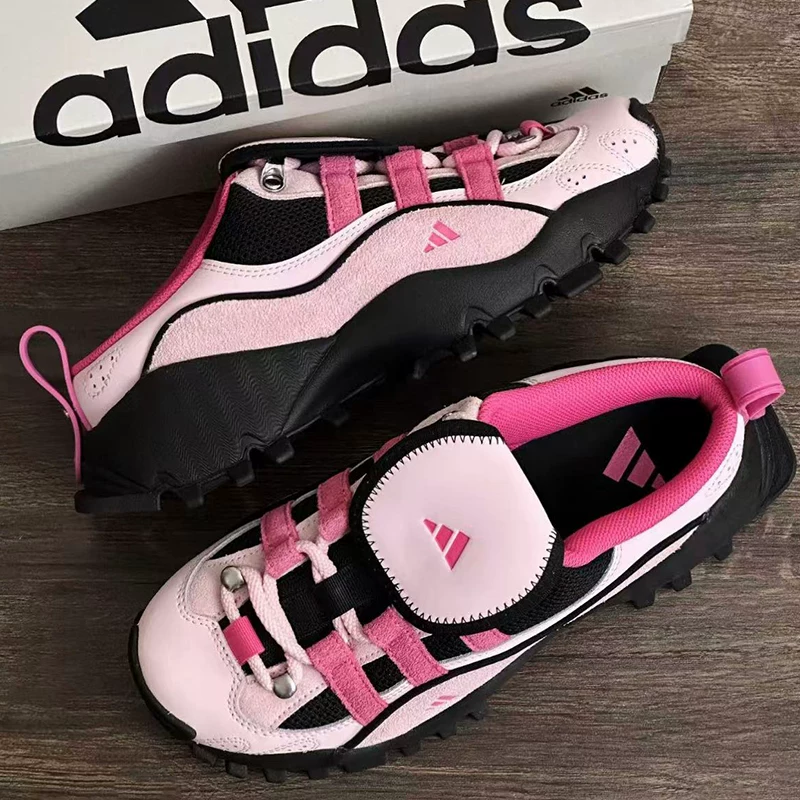 Adidas/ SEEULATER МУЛЕ модная и универсальная обувь-тапочки-модели для женщин розовая IH4645