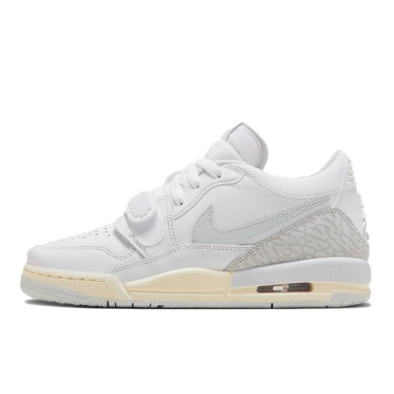 Nike/耐克 Jordan Legacy 312复古防滑低帮篮球鞋GS白HJ3483-101 - 图3