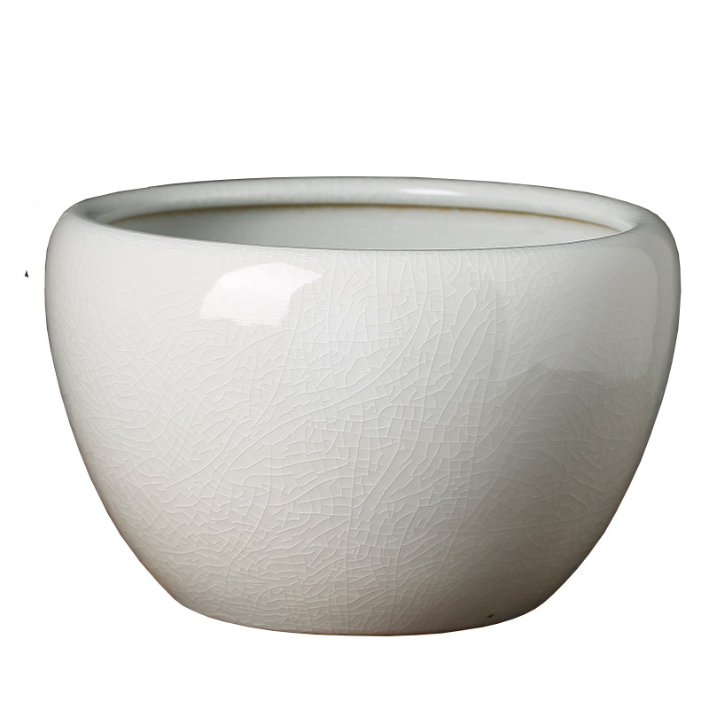 睡莲碗莲盆缸专用陶瓷大号土培植物 一叶莲荷花盆铜钱草水培器皿,淘宝优惠券,粉丝福利购,淘宝优惠卷