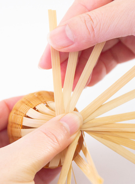 非遗竹编铃铛DIY材料包端午