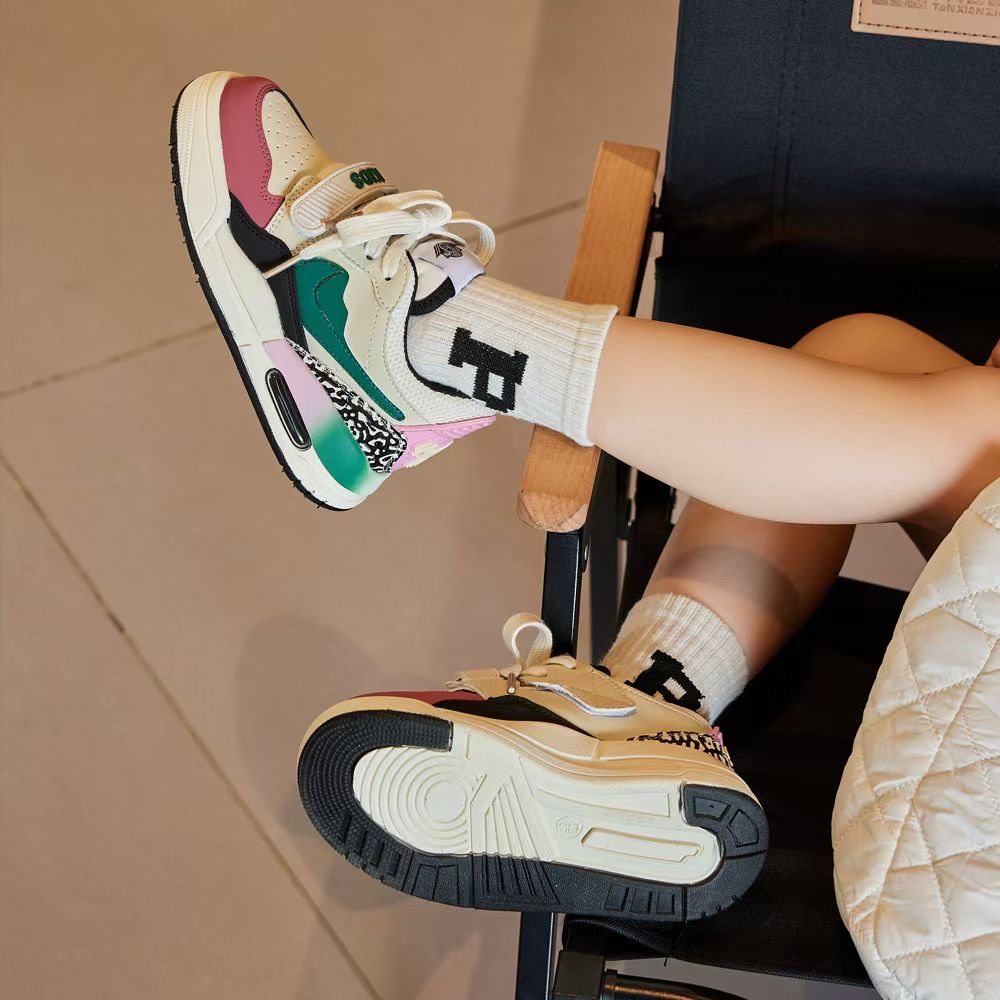 真皮儿童板鞋春秋新款女童休闲鞋轻便透气时尚百搭中大童男童鞋子,淘宝优惠券,粉丝福利购,淘宝优惠卷