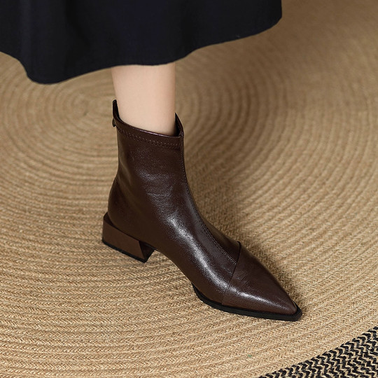 New autumn and winter French retro Martin boots