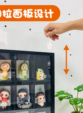 泡泡玛特nyota展示盒相框