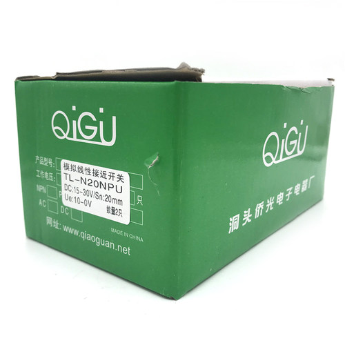 TL-N20NPU 位移传感器方形接近位移方形接近开关三线距离可调侨光 - 图2