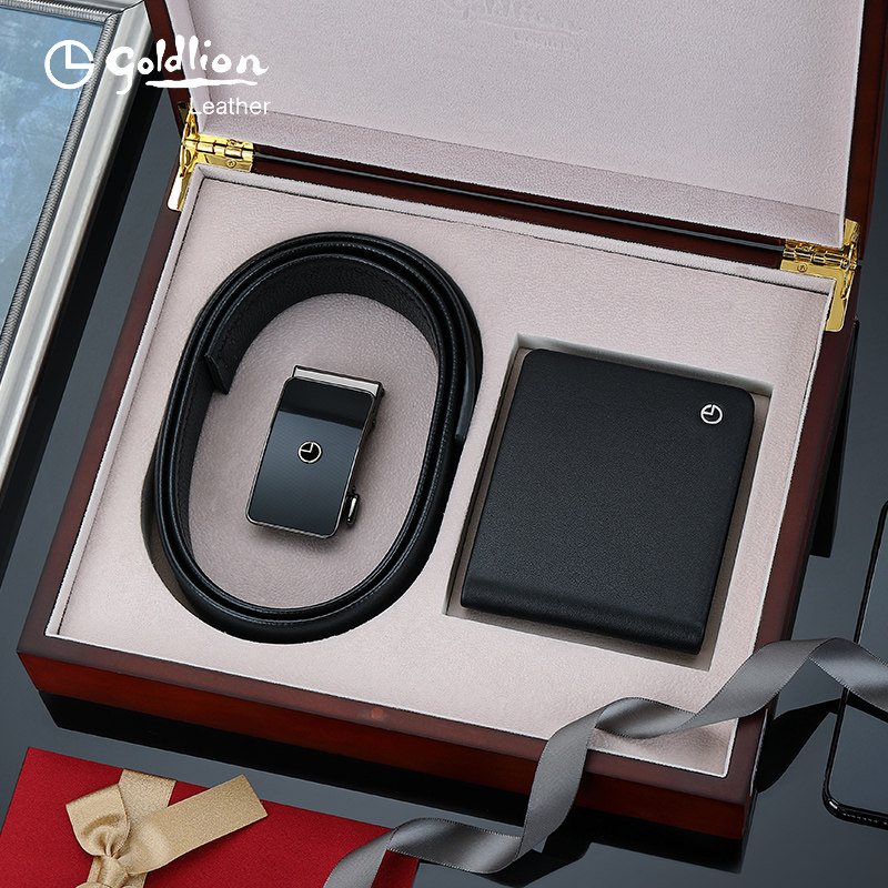 金利来新款正品真皮男士皮带钱包 金利来箱包钱包