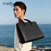New authentic large-capacity cowhide business style handbag
