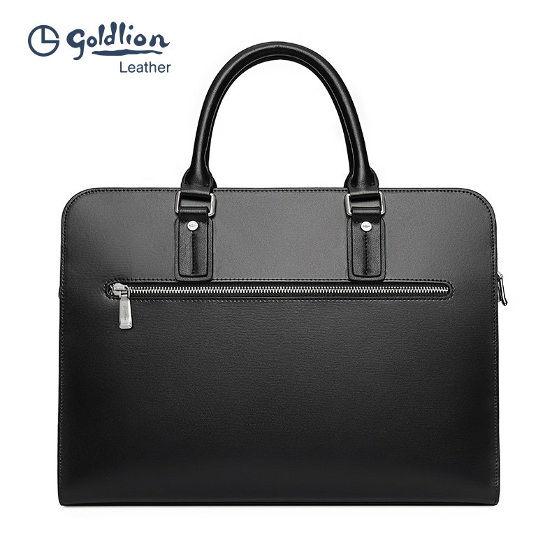 金利来新款真皮手提包休闲男士包包 金利来箱包男士包袋