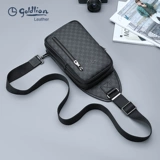 Трендовая нагрудная сумка, сумка на одно плечо из ПВХ, рюкзак