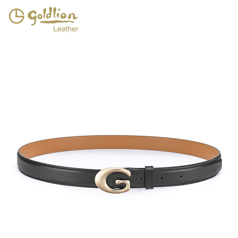 金利来皮带女士真皮新款时尚百搭牛皮裤带简约休闲女士腰带