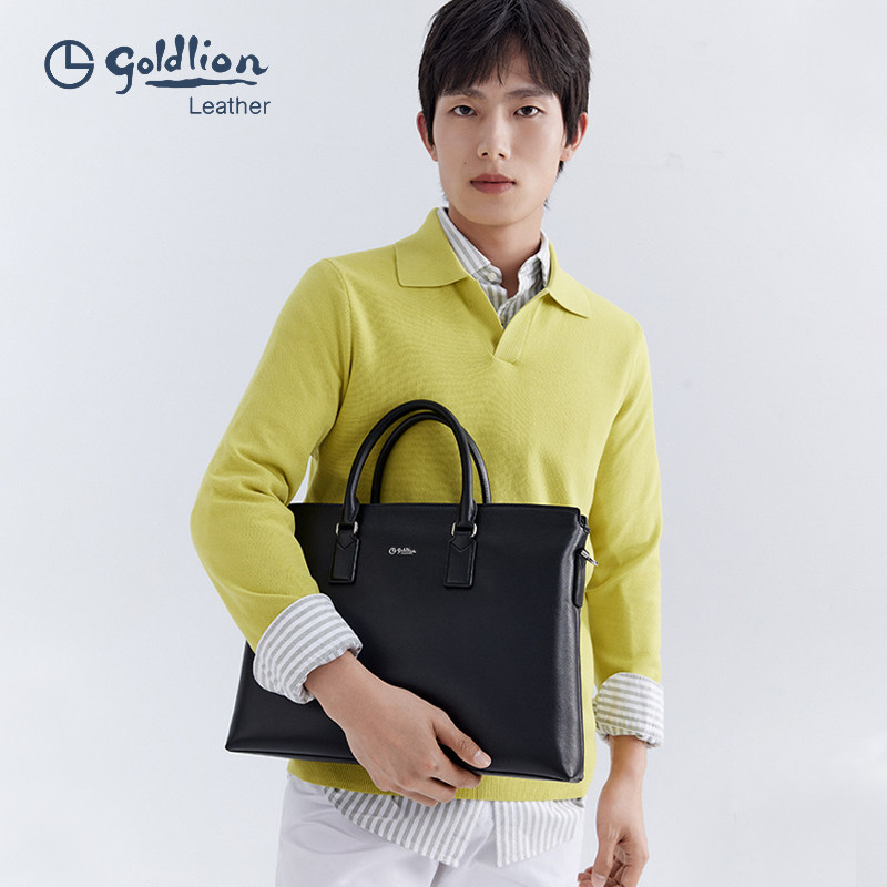 金利来2023新款男士手提包公文包 金利来箱包男士包袋