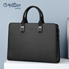 New authentic large-capacity cowhide business style handbag