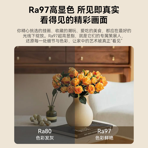 雷士照明led筒灯射灯明装可折叠免开孔桶灯客厅背景墙玄关天花灯 - 图3