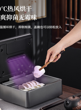 小型茶杯茶具消毒柜茶桌收纳盒