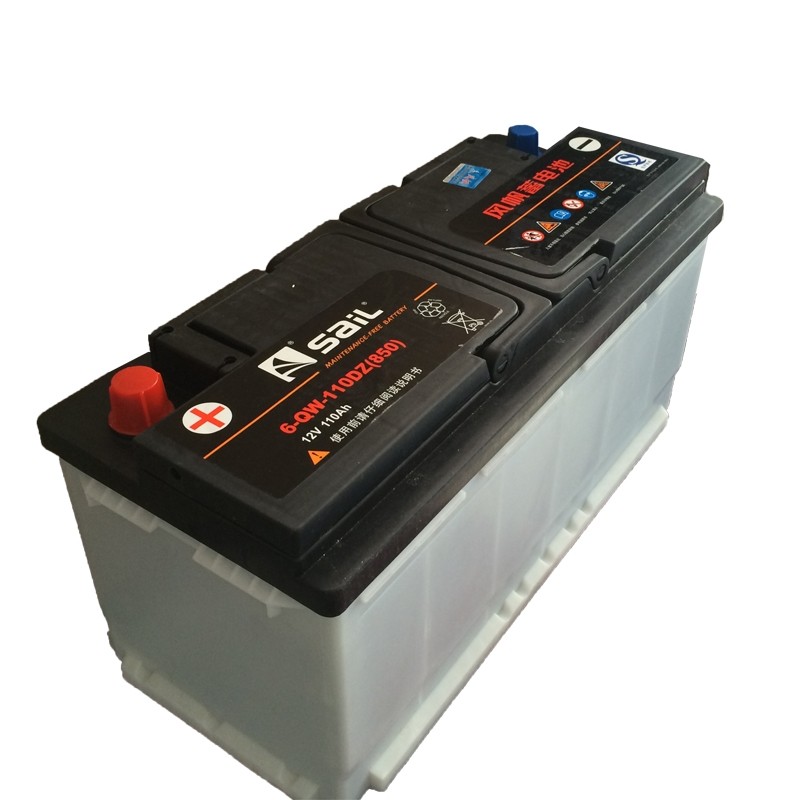 风帆蓄电池12V110ah适配保时捷卡宴奥迪Q5/Q7/A4L/A8途锐汽车电瓶 - 图2