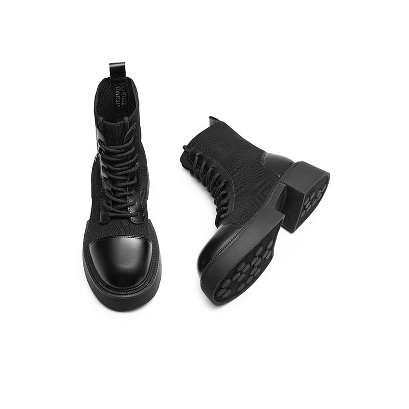  红蜻蜓品牌弹力靴/袜靴