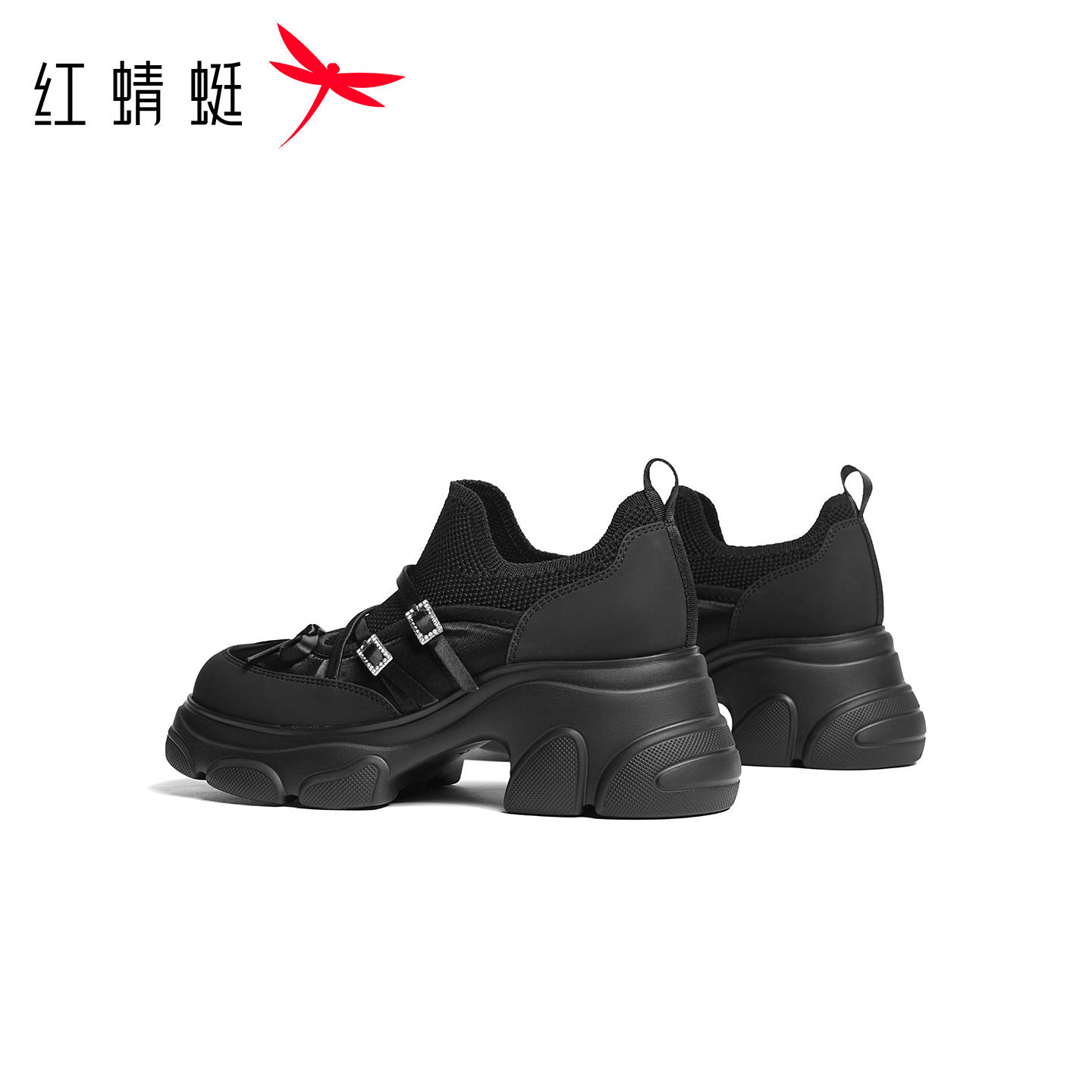 红蜻蜓老爹鞋2026春季新款女鞋厚底松糕时尚休闲鞋蝴蝶结休闲单鞋,淘宝优惠券,粉丝福利购,淘宝优惠卷