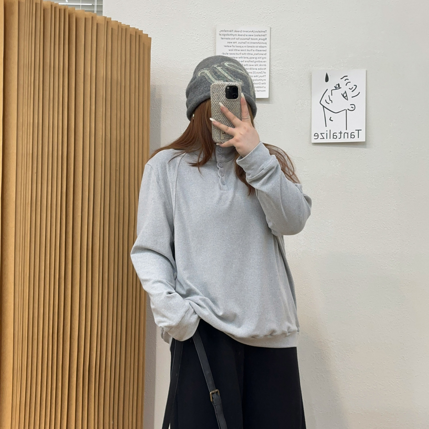 宛宛大码女装胖mm秋冬新款简约内搭扣子休闲半高领德绒打底衫T恤,淘宝优惠券,粉丝福利购,淘宝优惠卷