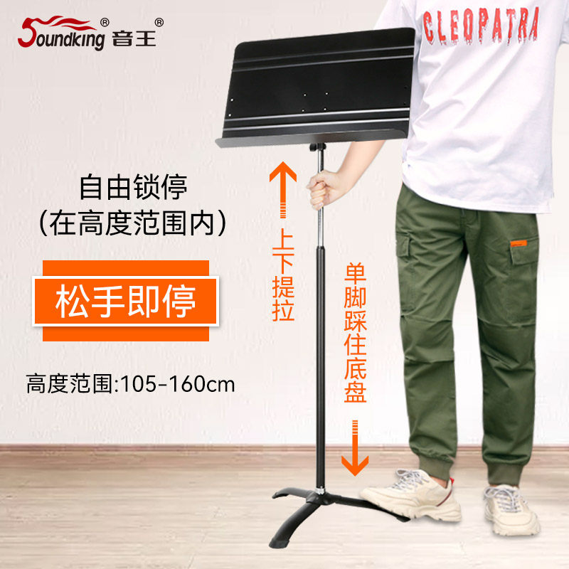 音王S12乐谱架可升降折叠电子琴古筝小提琴吉他谱台家用歌谱架子,淘宝优惠券,粉丝福利购,淘宝优惠卷