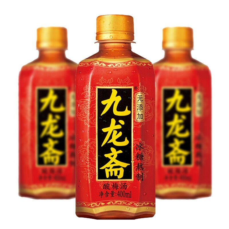 九龙斋酸梅汤地道老北京酸梅汤饮料400ml*15瓶整箱装糖熬制无添加-图3