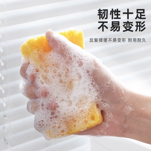 Натуральная гигиеническая мощная зеленая губка для ванны, хорошо впитывает воду