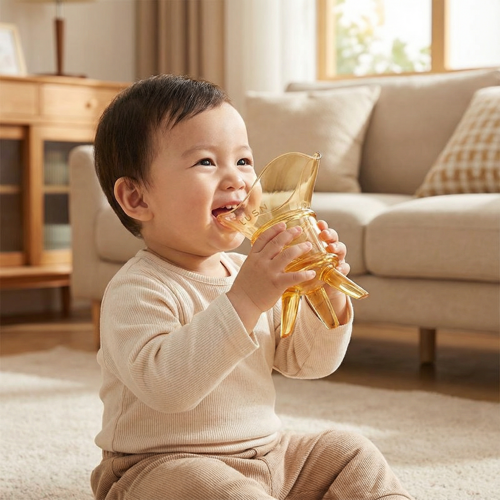 儿童金樽杯学饮杯宝宝喝水家用牛奶杯直饮敞口果汁嘬口水杯喝水杯,淘宝优惠券,粉丝福利购,淘宝优惠卷