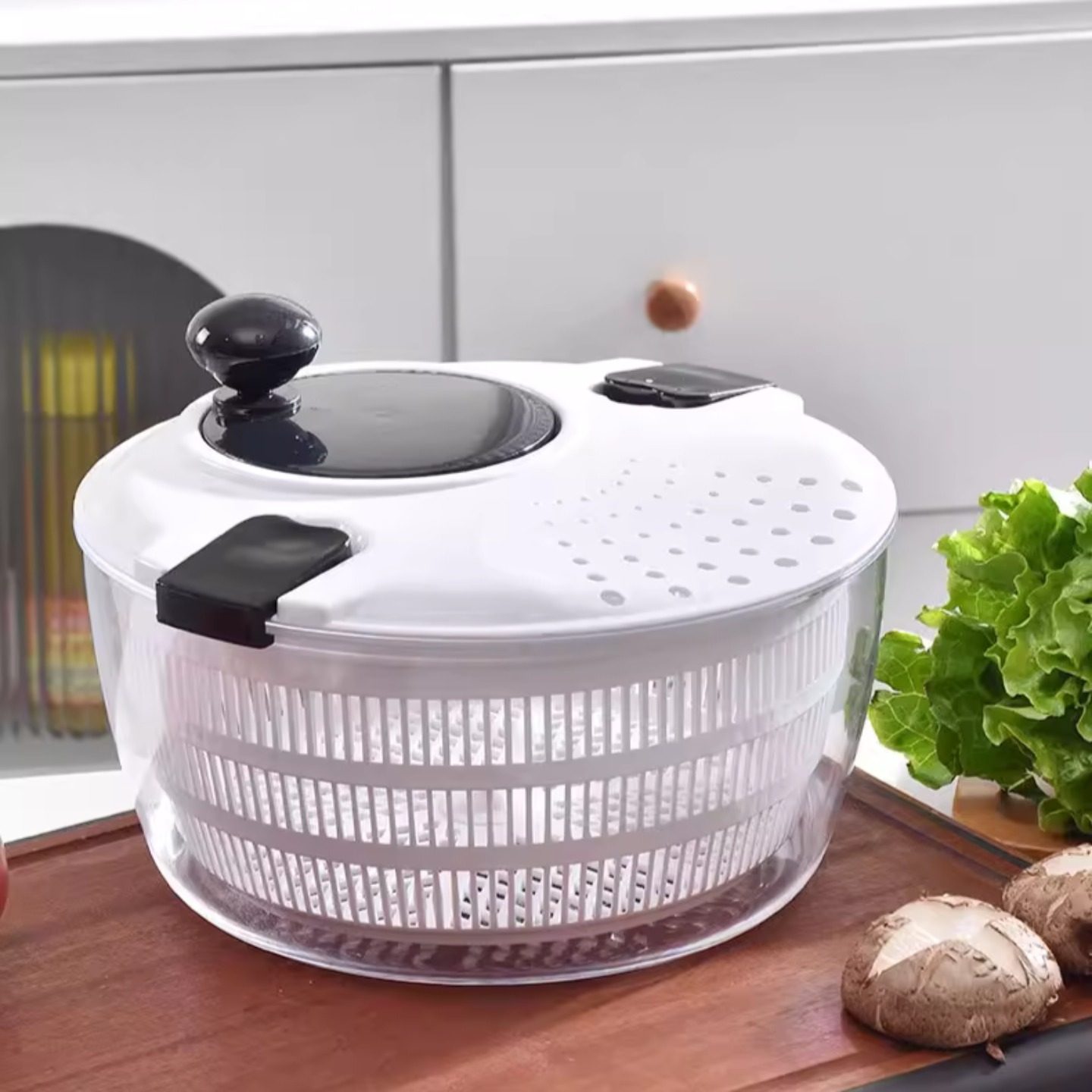 多功能手摇蔬菜脱水器便捷家用果蔬手动甩干机分层旋转洗菜滤水篮,淘宝优惠券,粉丝福利购,淘宝优惠卷