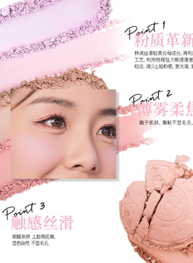 Truth'Key雀绕花枝渐变腮红腮紫