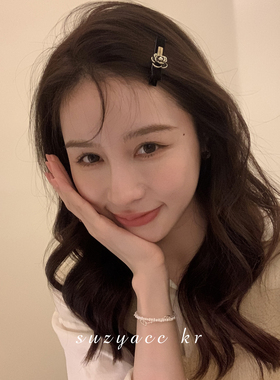 优雅香香风山茶花发夹
