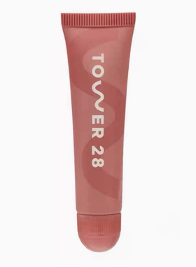 美国海淘Tower28 Beauty有色润唇膏保湿滋润sos vanilla