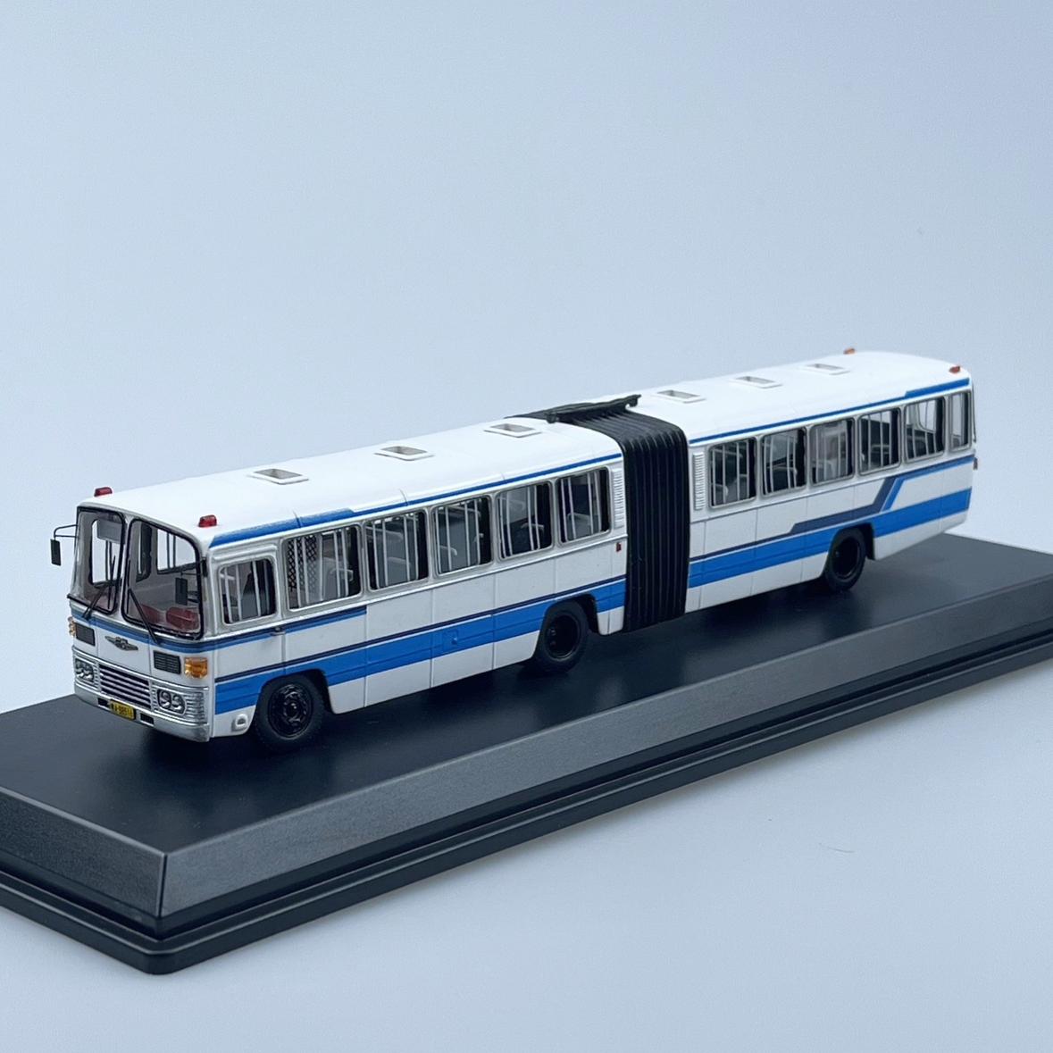 1/76 广州牌GZK6142E铰接公共汽车公交巴士厂车版深圳公交版 树脂 - 图0