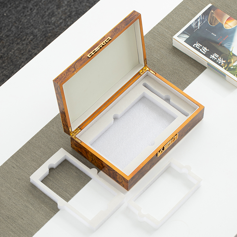 长方形茶砖包装盒空礼盒250g500克高档黑茶茯砖茶普洱茶空盒木盒-图0