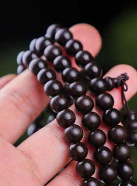 正宗桃木雷击木手串男士