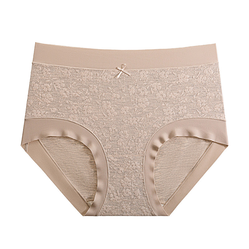 秋冬柔软磨毛保暖内裤女士抑菌蚕丝裆无痕裸感少女中腰三角短裤头,淘宝优惠券,粉丝福利购,淘宝优惠卷