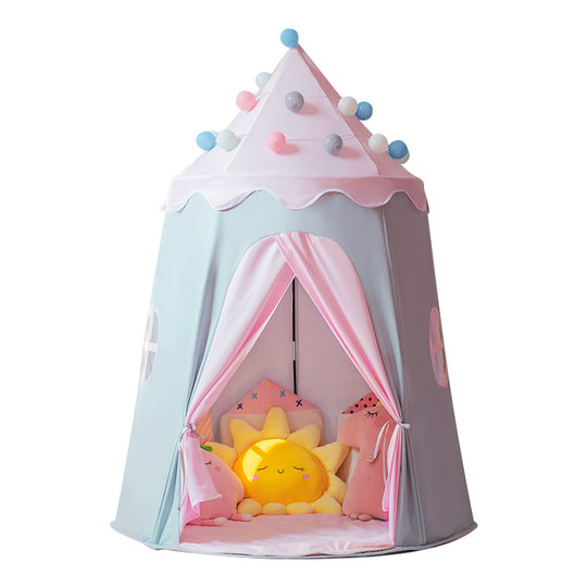 Casa niña princesa castillo pequeña casa tienda de campaña para niños