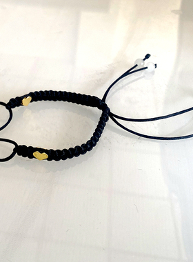 领花手链五角星橄榄枝饰品手环编织材料兵哥哥送女朋友红手绳