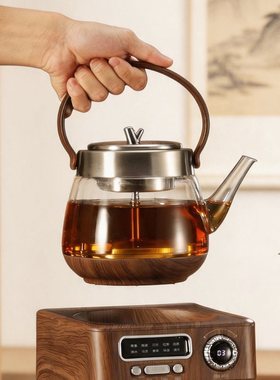纯钛喷淋萃茶器全自动底部上水