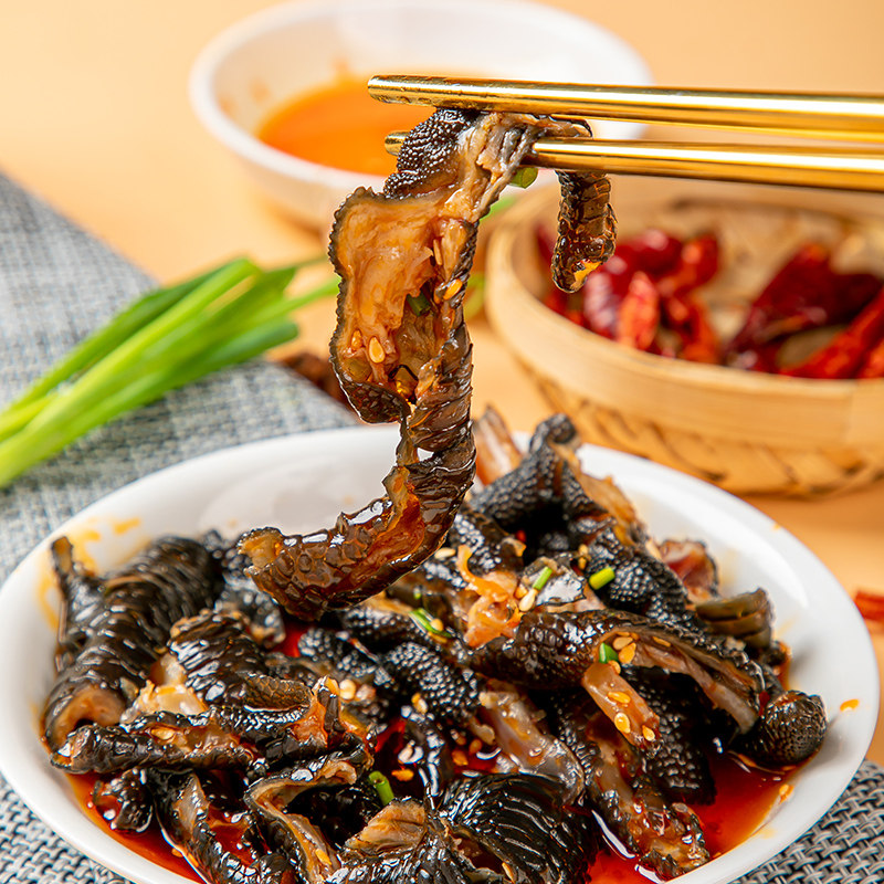 益旺麻辣鸡脚250g凉拌香辣无骨脱骨去骨鸡爪酒店餐饮凉菜冷盘菜,淘宝优惠券,粉丝福利购,淘宝优惠卷