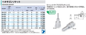 日本进口前田TONE英制公制10m3/8中飞内六角套筒璇具批头原装进口