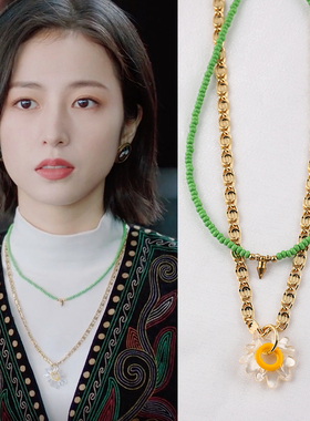 其他串珠圆珠链女波西米亚项链