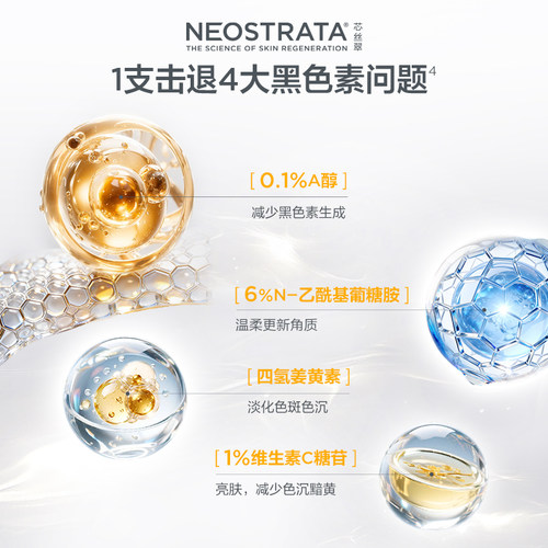 [店铺爆款]NeoStrata芯丝翠活力淡斑乳50ml美白淡斑A醇早C晚A - 图1