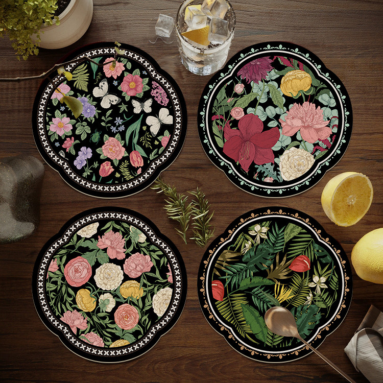 高级感餐桌隔热垫防烫杯垫家用硅藻泥吸水加厚餐垫耐高温锅垫碗垫,淘宝优惠券,粉丝福利购,淘宝优惠卷