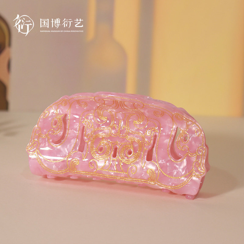 中国国家博物馆新中式古风抓夹中国风发夹发饰盘发头饰优雅复古